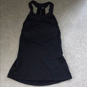 Lululemon black tank top